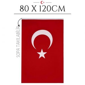 İndirimvar Türk Bayrağı Kumaş 80x120cm 718380