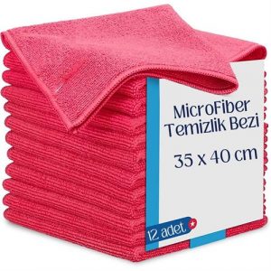 İndirimvar MicroFiber Temizlik Bezi 12 ADET Towel Design 718546