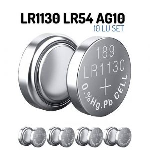 İndirimvar LR1130 LR54 AG10 1.55V 10 Adet Alkaline Pil 716931