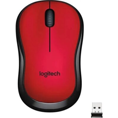Logitech M220 Silent Bluetooth Kablosuz sessiz Fare, kırmızı renk